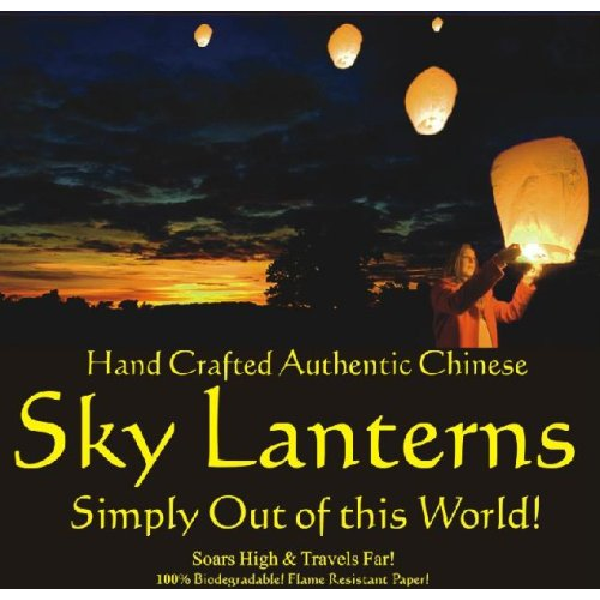 White Sky Lantern